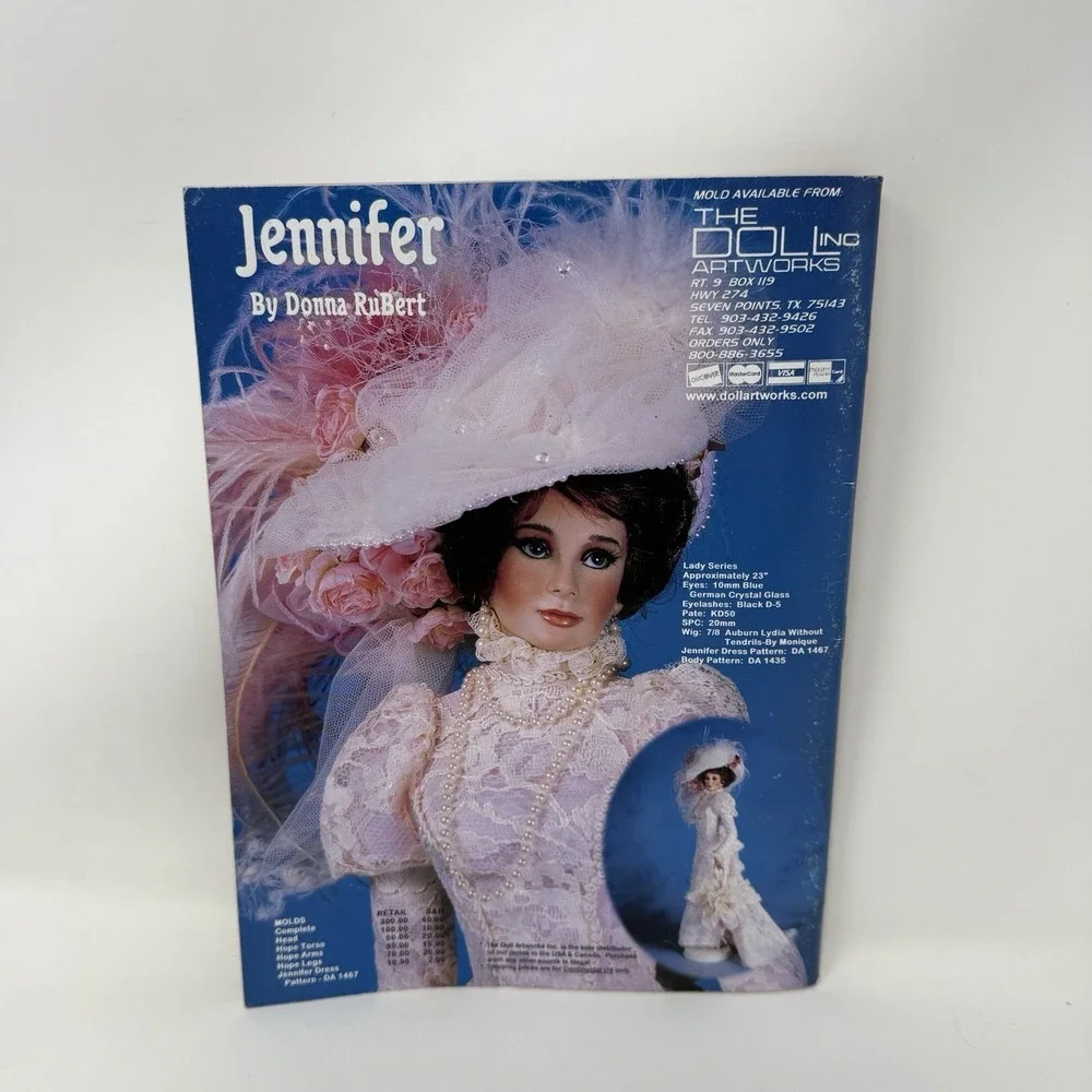 Doll Crafter Magazine September 1999 - Doll Dress Patterns, Resin Dolls, Costume